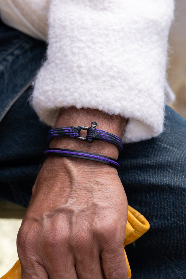 Vicious Vik Royal Purple - Black / Black