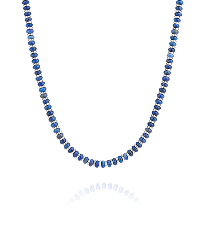 Collar Brontide Lapis Lazuli / Silver