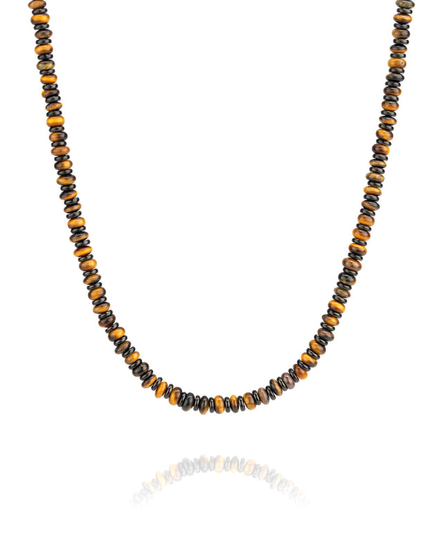 Collar Brontide Tiger Eye / Black