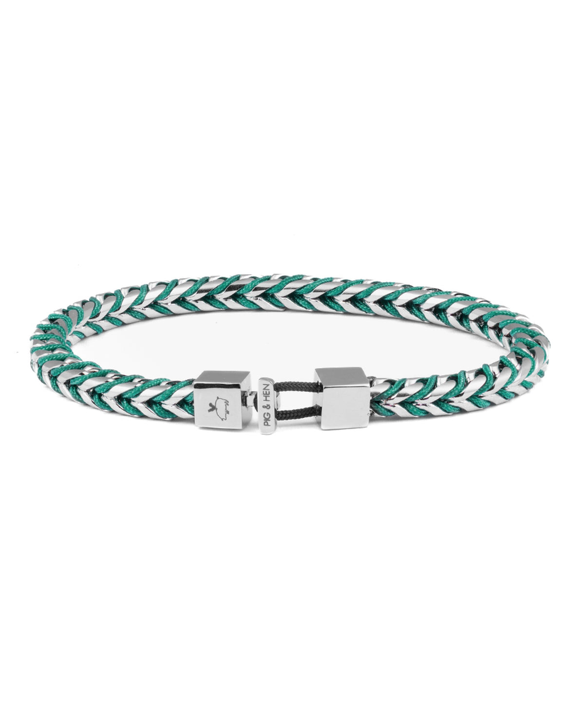 Catena Foxtail Patina Green / Silver