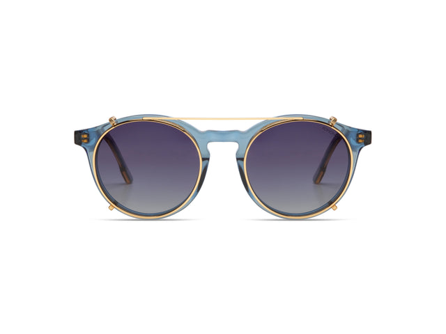 Archie Clip-On Gold Blue