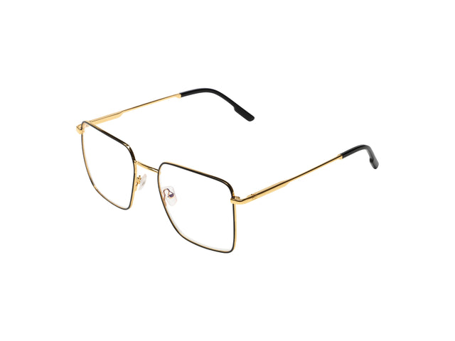 Laurent Gold Glossy Black