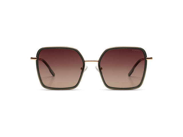 Audrey Emerald Rose Gold Matte