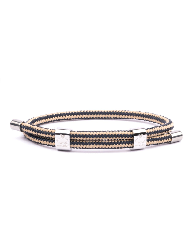 Little Lewis DBL Navy - Sand / Silver