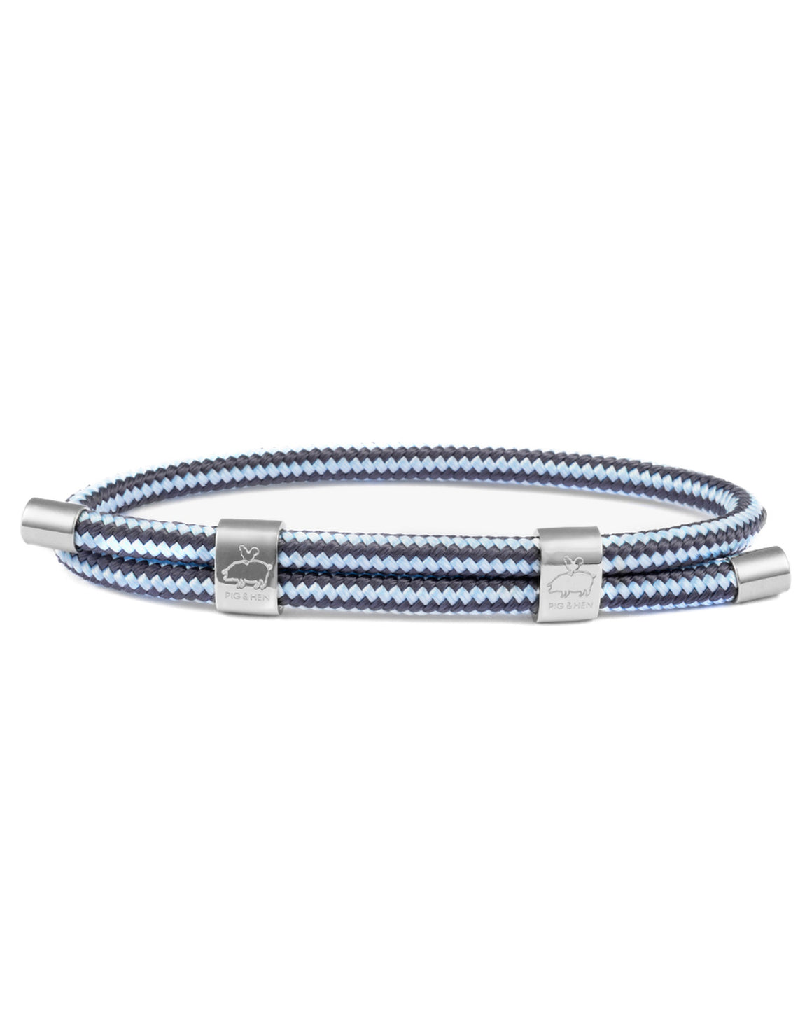 Little Lewis DBL Slate Gray - Arctic Blue / Silver