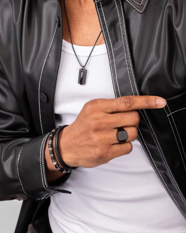 Anillo Signet 16mm Classic / Black