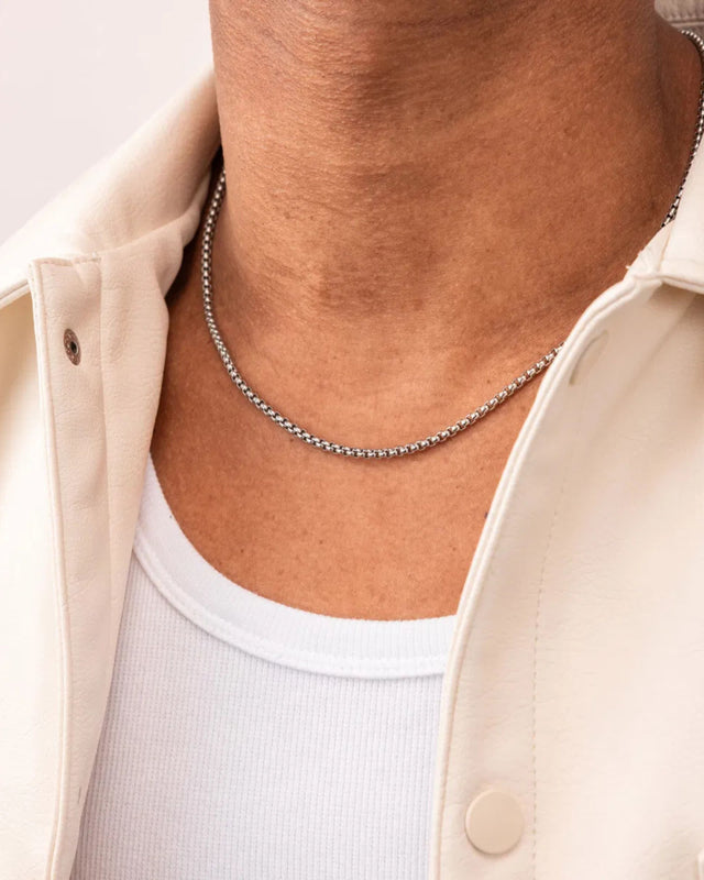 Collar Boxchain Silver