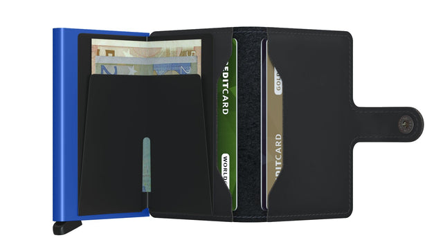 Miniwallet_Matte Black & Blue