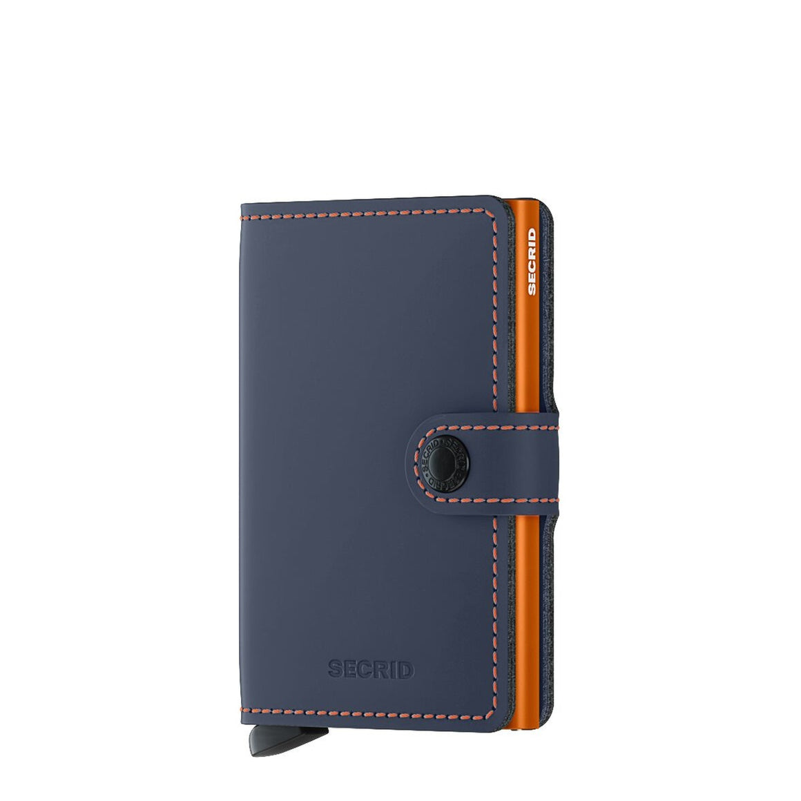 Miniwallet Matte Nightblue & Orange