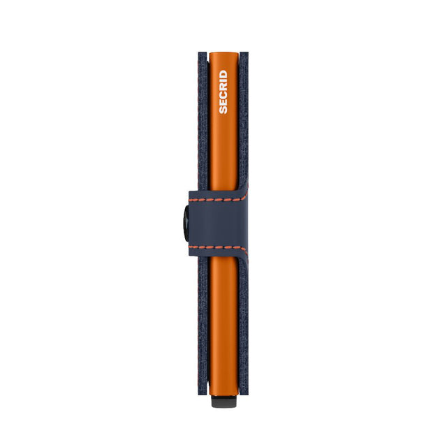 Miniwallet Matte Nightblue & Orange