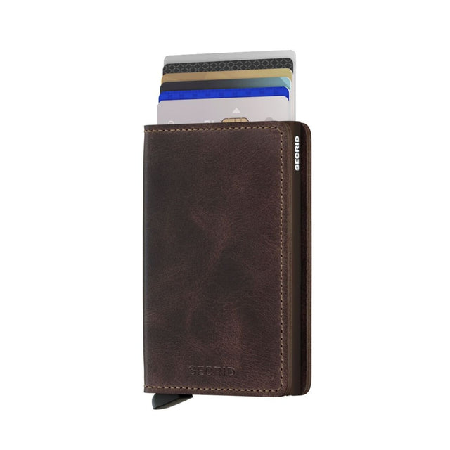 Slimwallet_Vintage Chocolate