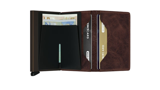 Slimwallet_Vintage Chocolate
