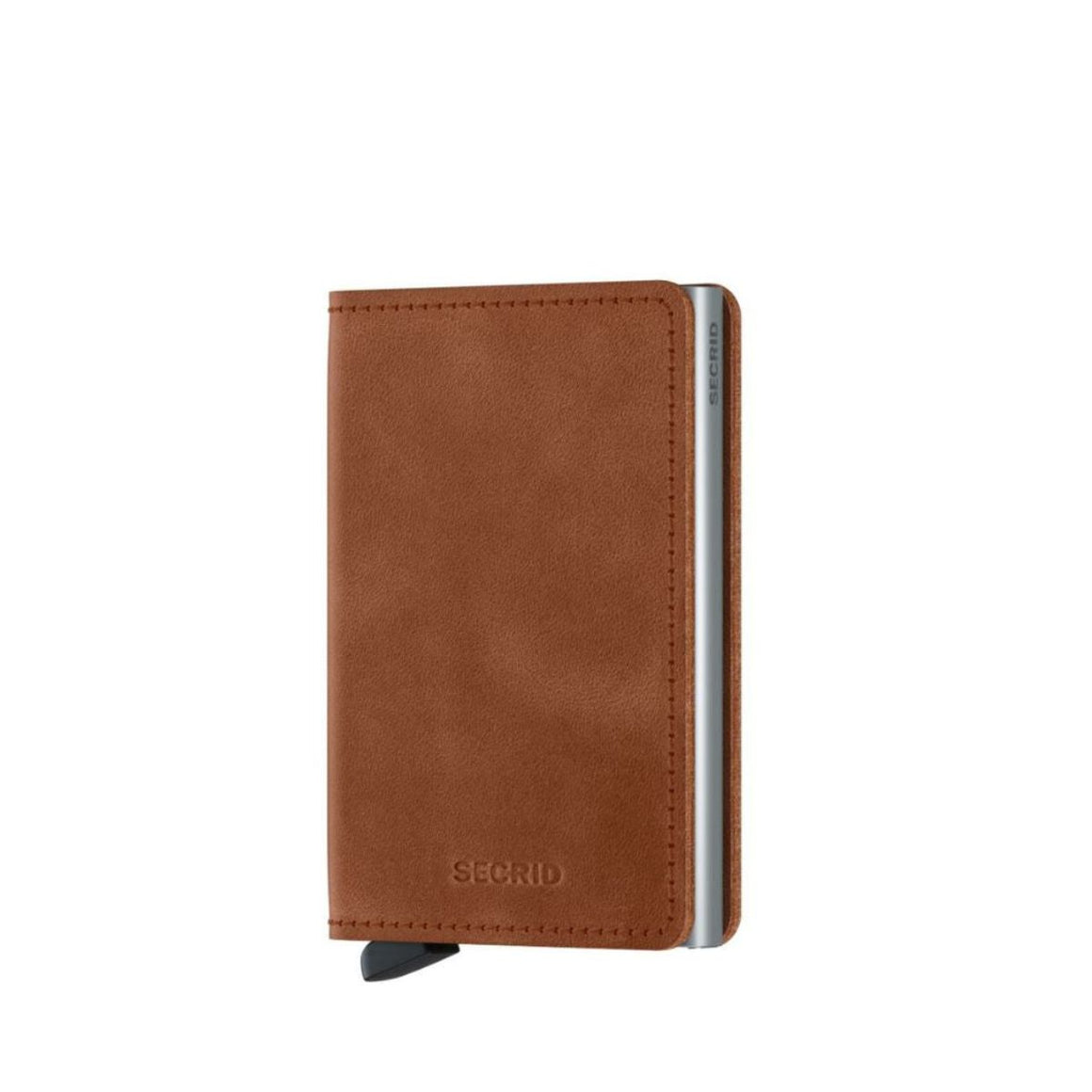 Slimwallet_Vintage Cognac Silver