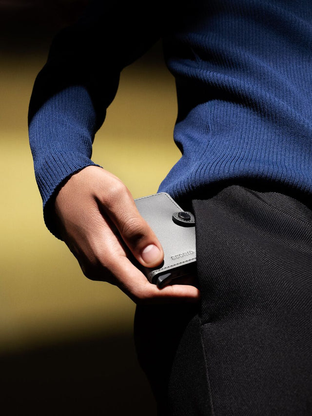 Miniwallet Matte Satin Steel