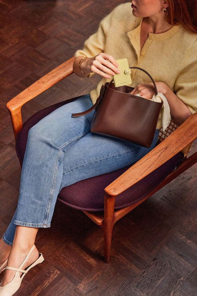 Miniwallet Pebble Butter Yellow