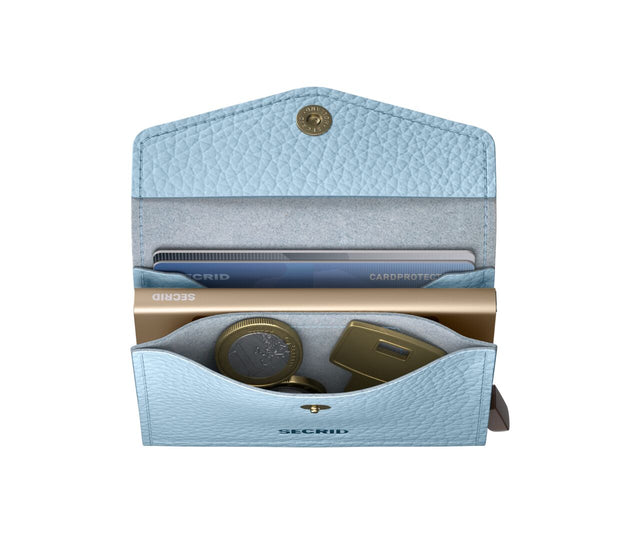 Envelope Wallet Pebble Ice Blue