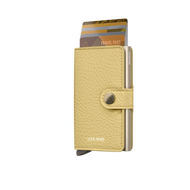 Miniwallet Pebble Butter Yellow