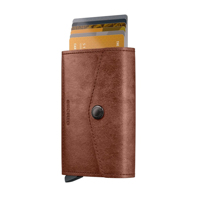 Envelope Wallet Vintage Cognac