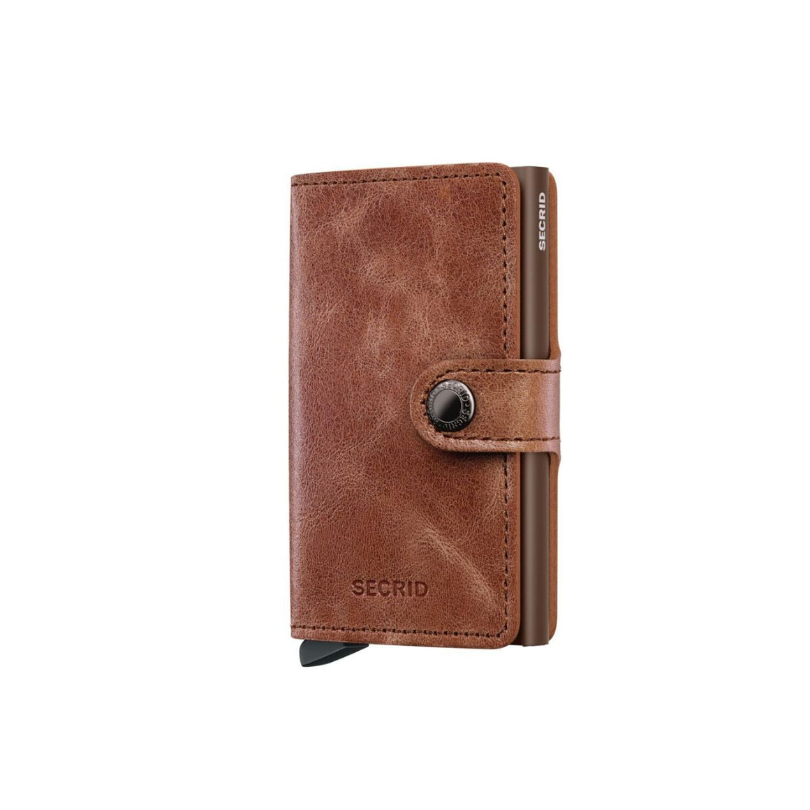 Miniwallet Vintage Cognac-Brown