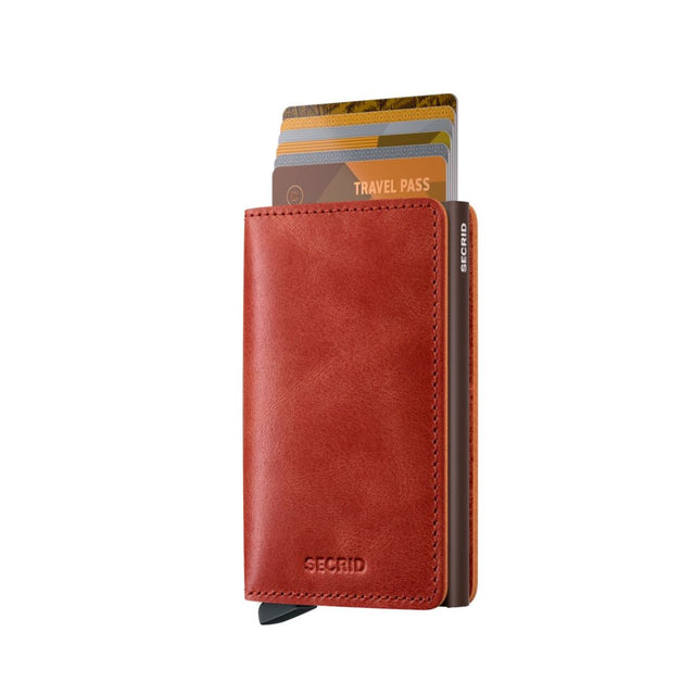 Slimwallet_Vintage Orange