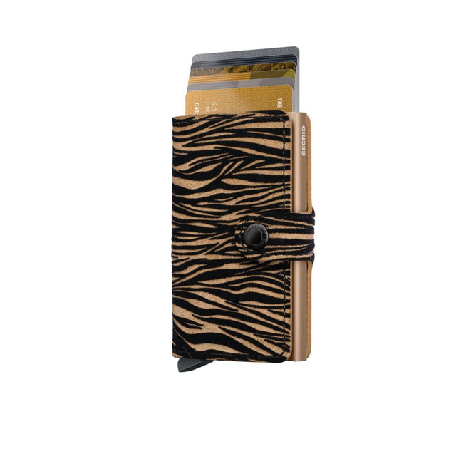 Miniwallet Zebra Beige