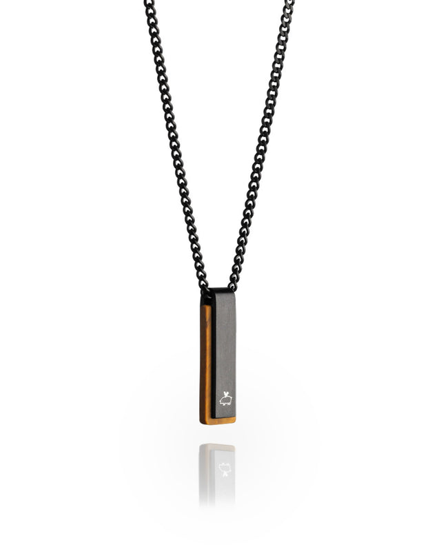 Collar Monolith Tiger Eye / Black