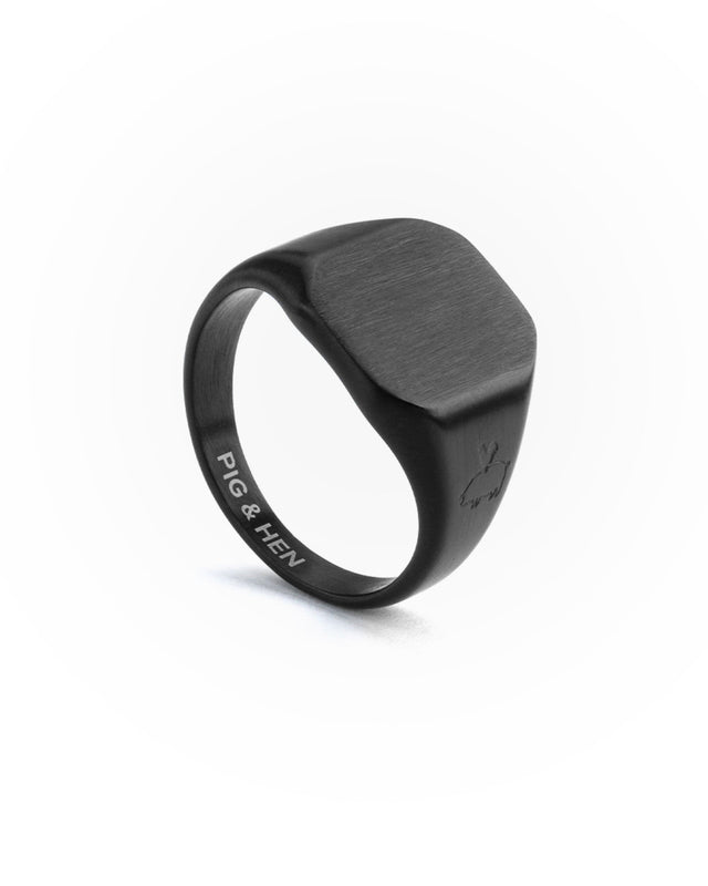 Anillo Signet 16mm Classic / Black