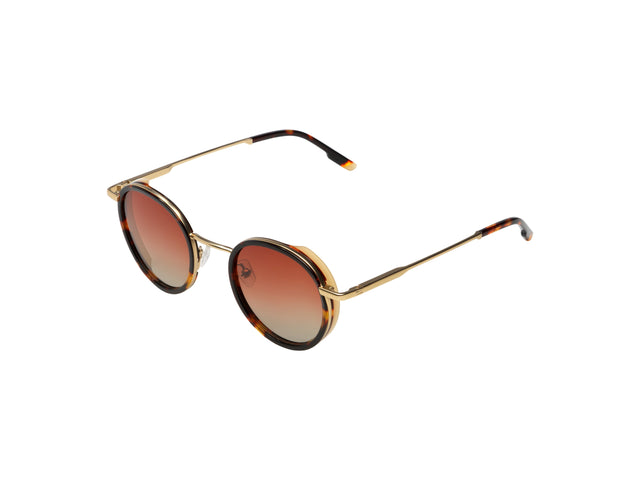 Pete White Gold Tortoise Blond Wing