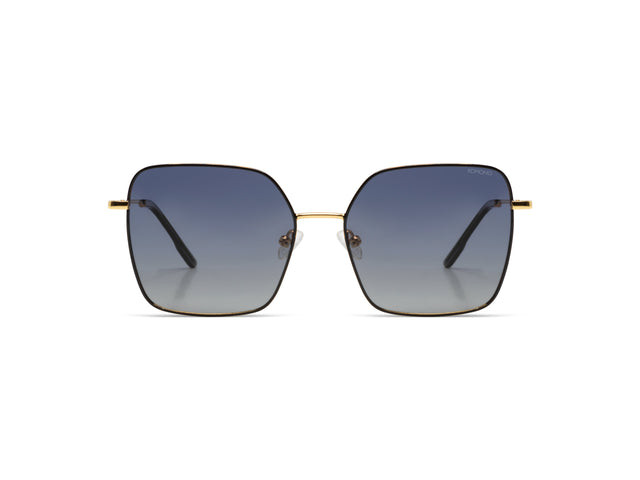 Audrey Gold Glossy Black