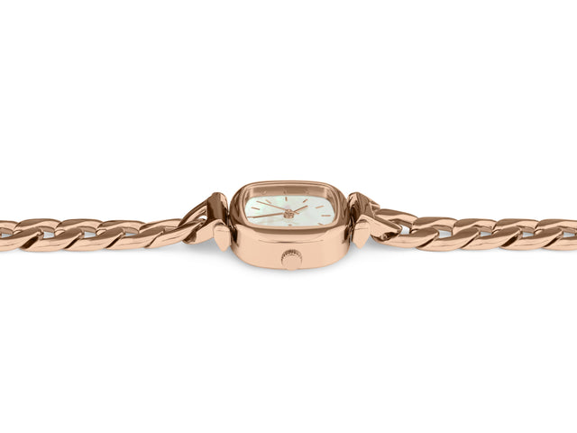 Moneypenny Revolt Rose Gold White