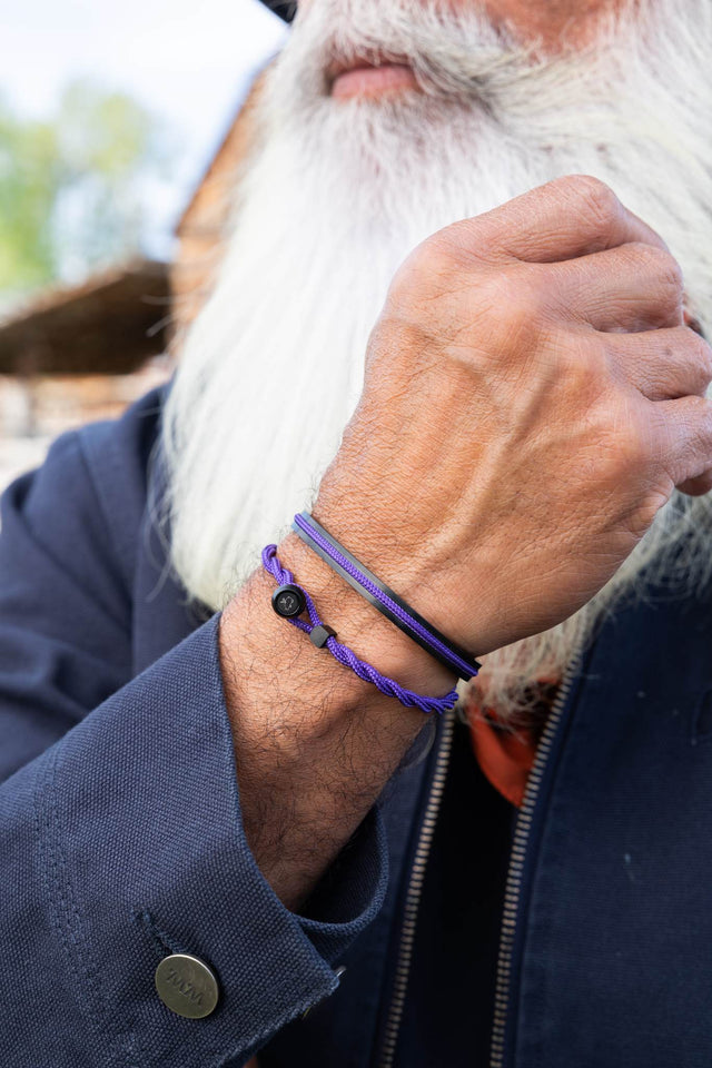 Easy Ed Royal Purple / Black