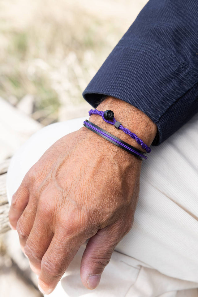 Easy Ed Royal Purple / Black