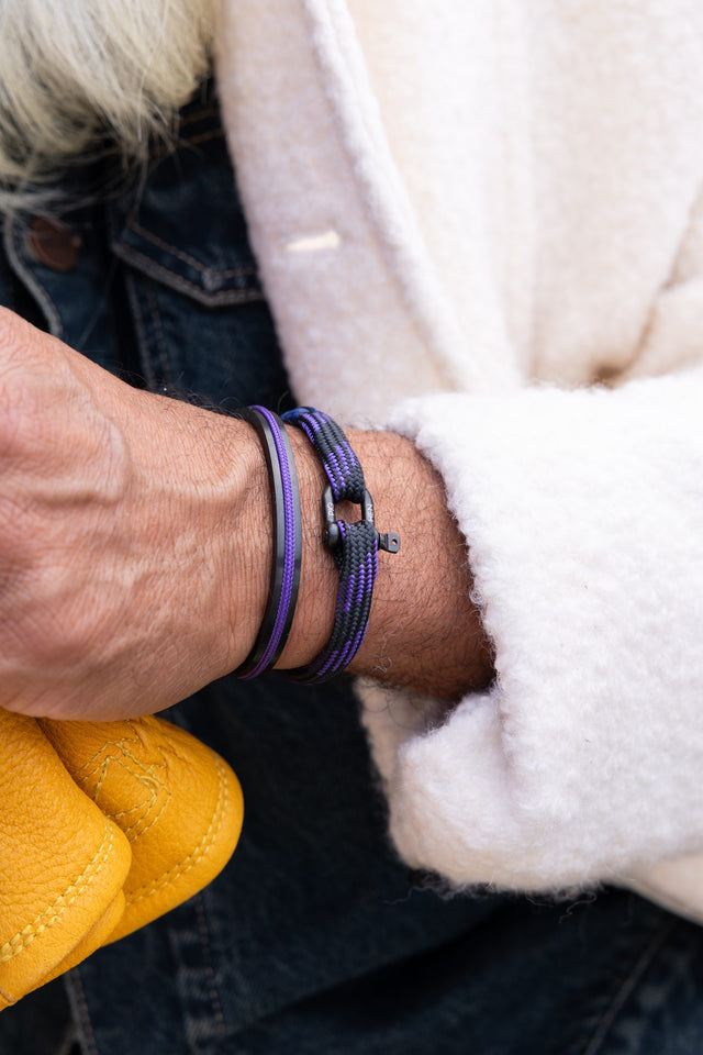 Vicious Vik Royal Purple - Black / Black