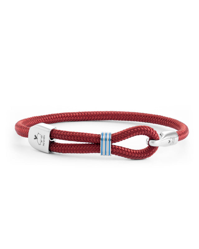 Captain Carl Flame Red / Silver