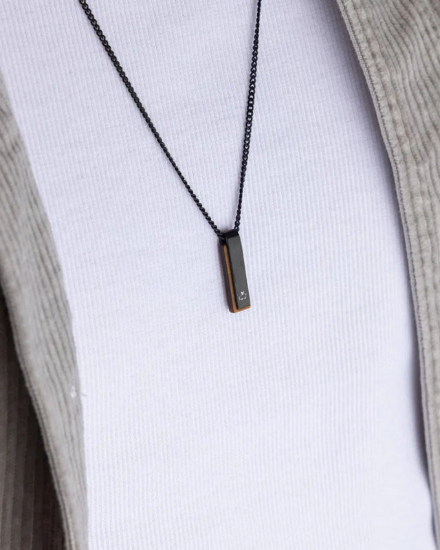 Collar Monolith Tiger Eye / Black