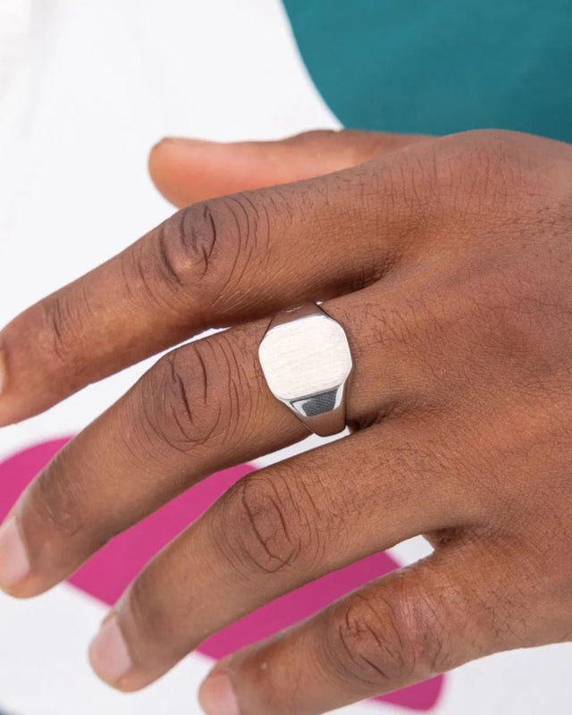 Anillo Signet 16mm Classic / Silver