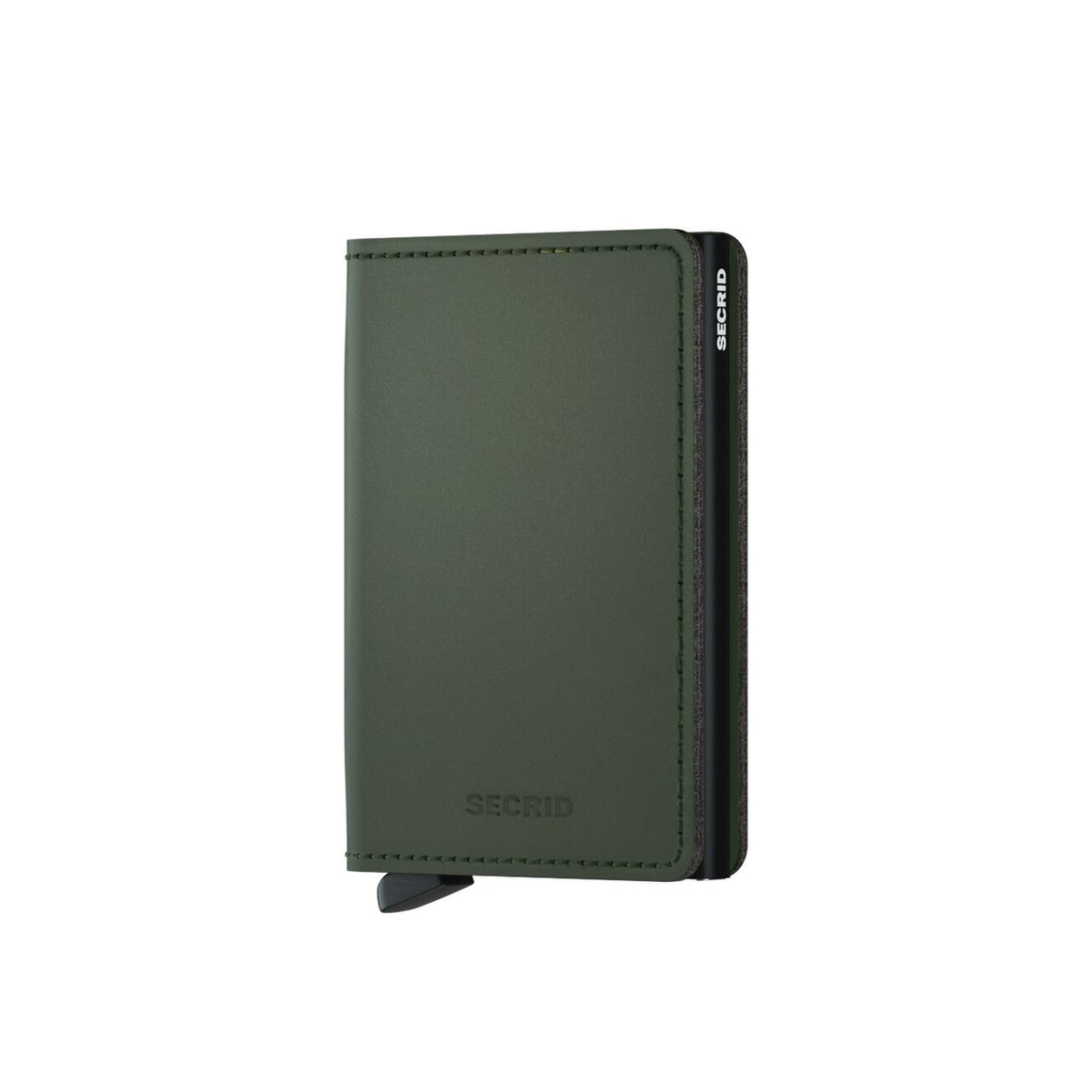 Slimwallet_Matte Green Black