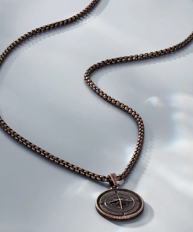 Collar Compass Rose Bronze