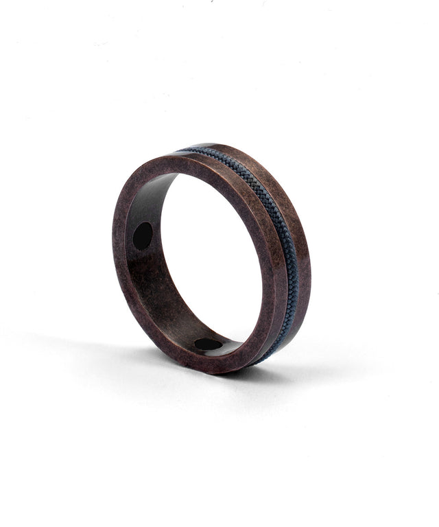 Anillo Navarch 6mm Slate Grey / Bronze