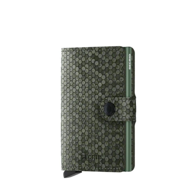 Miniwallet_Hexagon Green