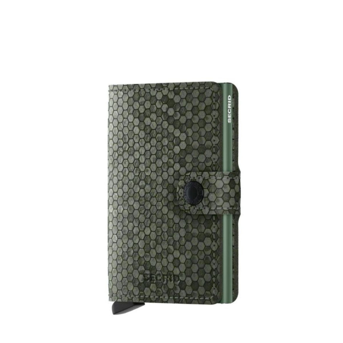 Miniwallet_Hexagon Green