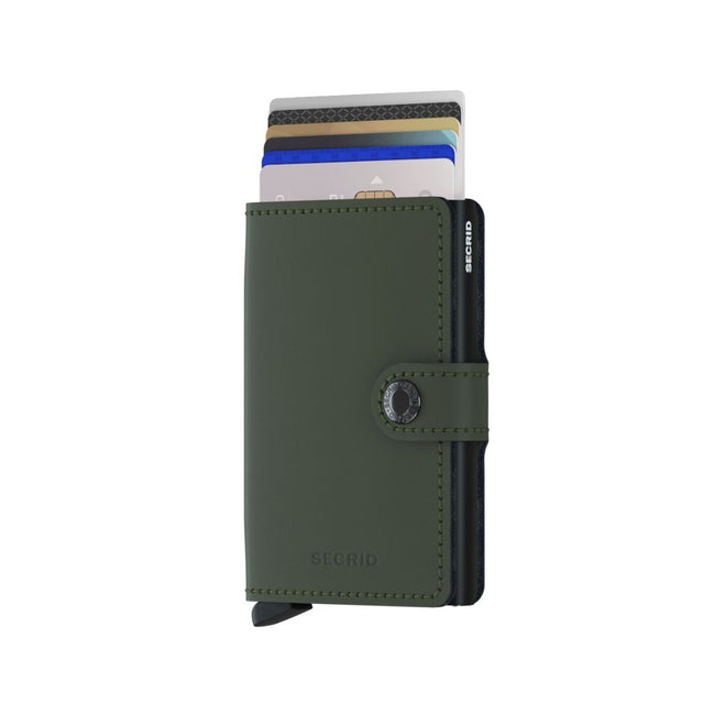 Miniwallet_Matte Green Black