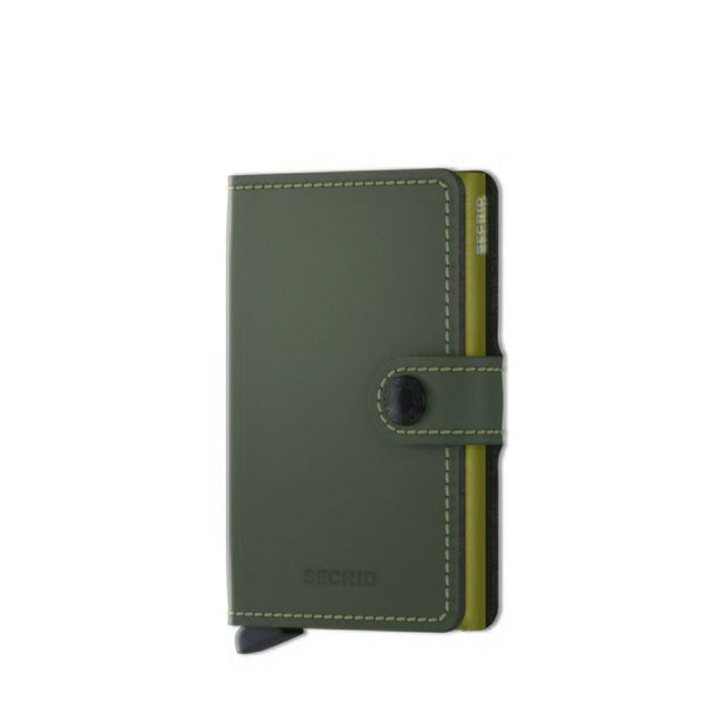 Miniwallet_Matte Green Black