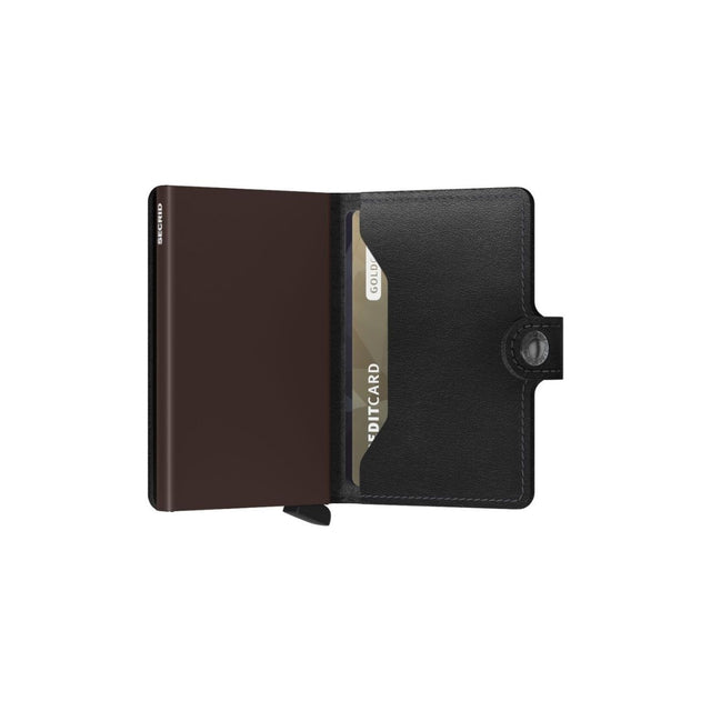 Miniwallet_Original Black & Brown