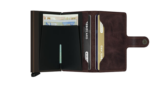Miniwallet Vintage Chocolate