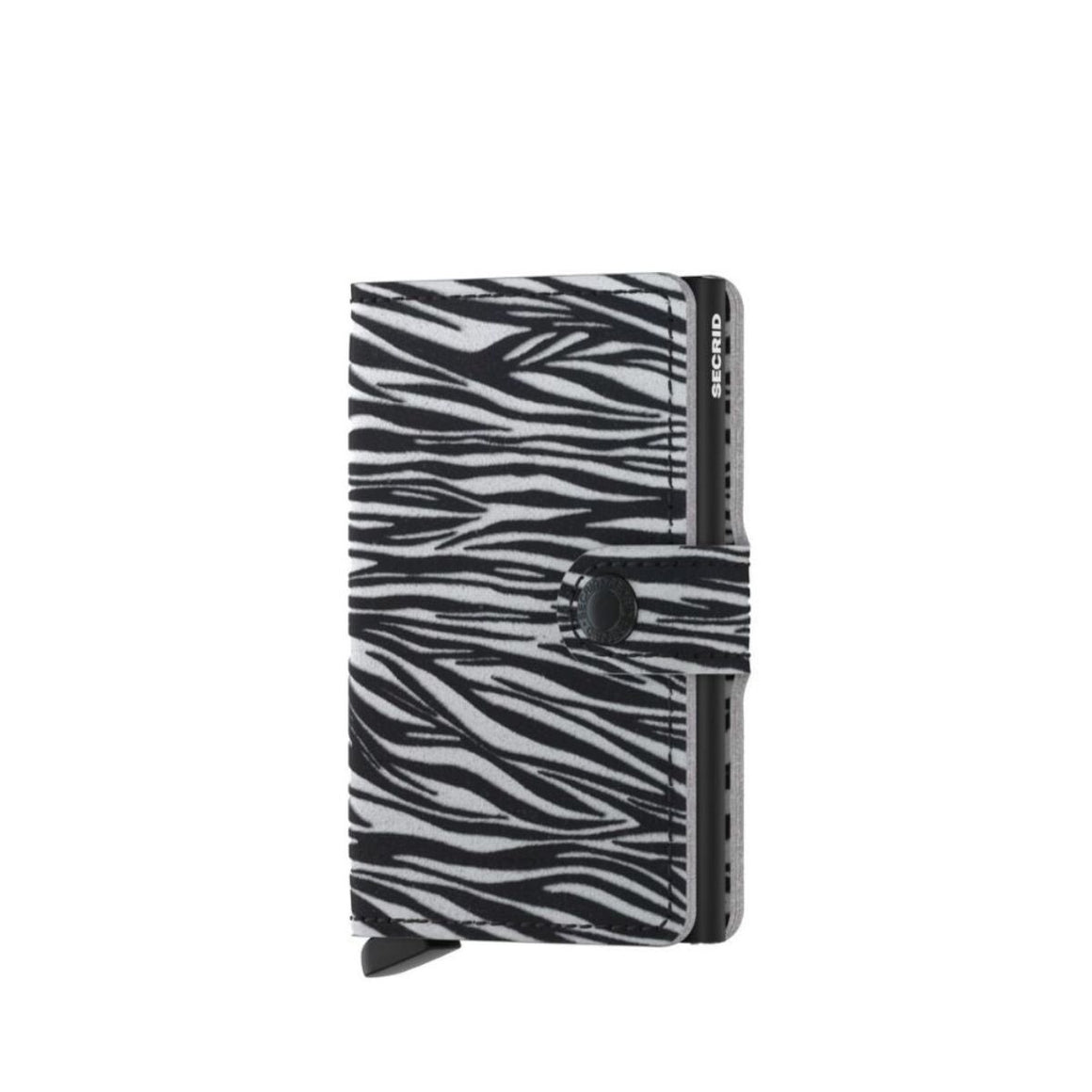 Miniwallet Zebra Light Grey