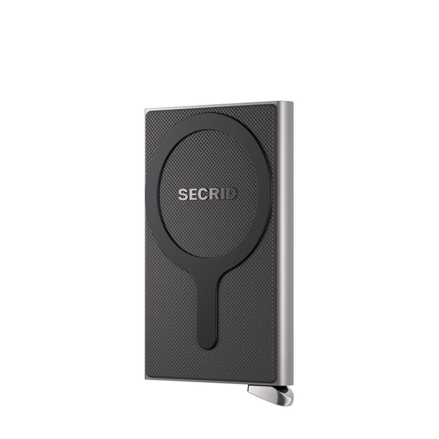 Cardprotector Fluted for magsafe Silver