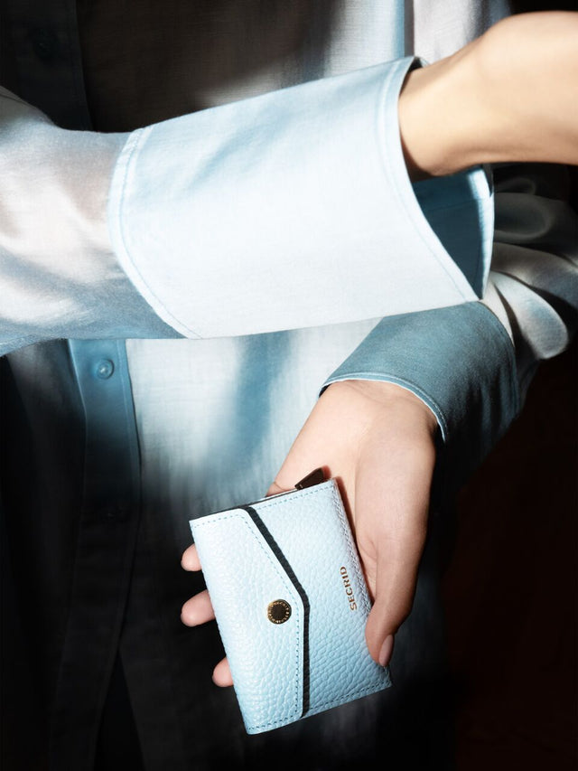 Envelope Wallet Pebble Ice Blue