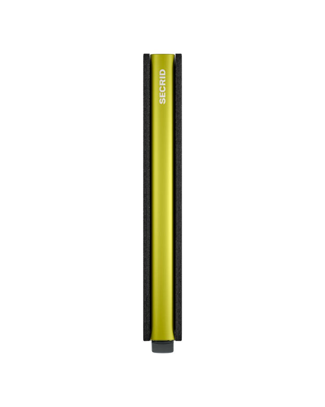 Slimwallet Matte Grey & Lime
