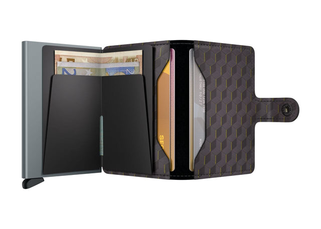 Miniwallet Optical Grey-Yellow